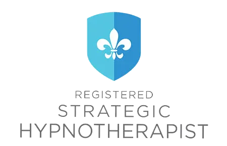 registered strategic hypnotherapist badge